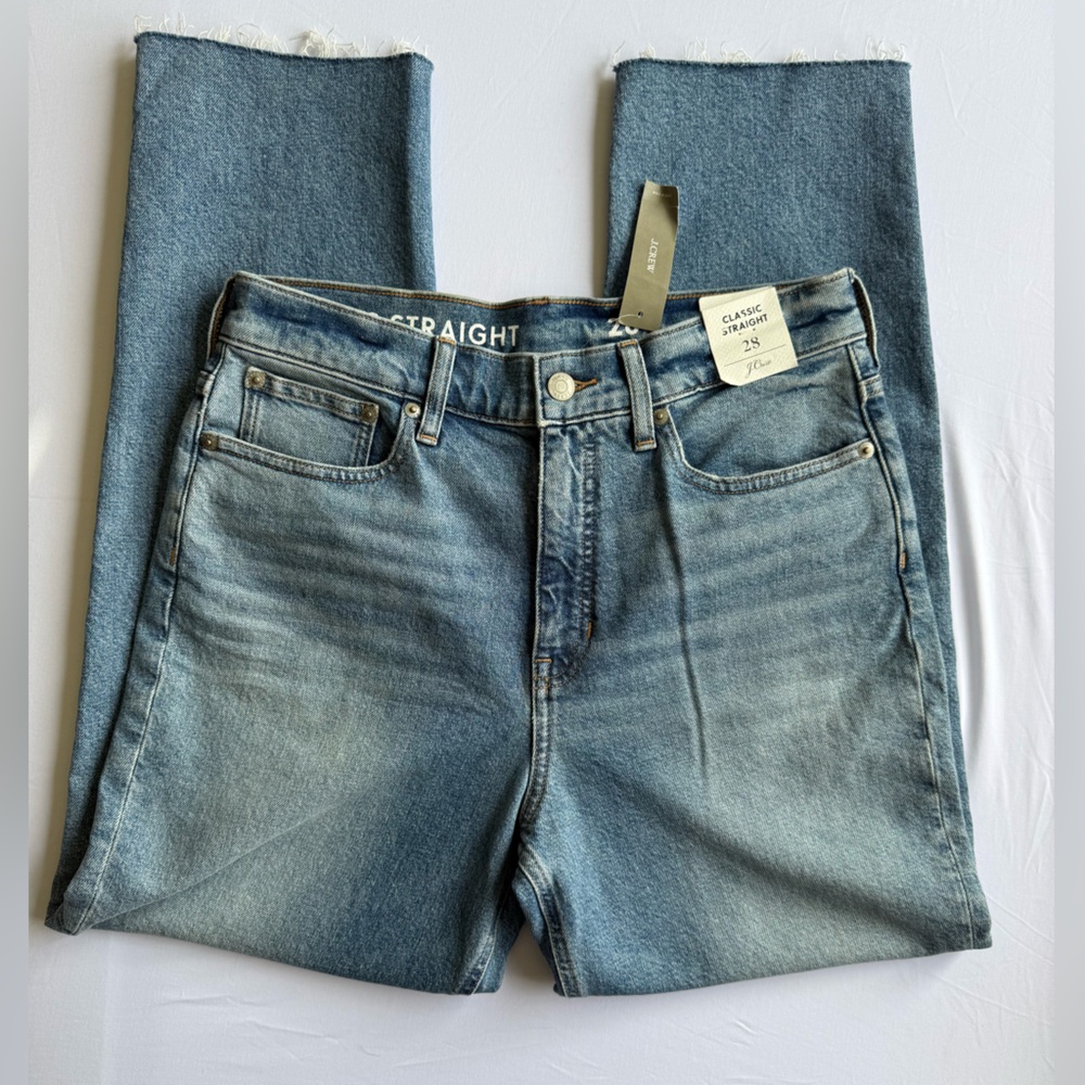 J. Crew Classic Straight Denim Jeans